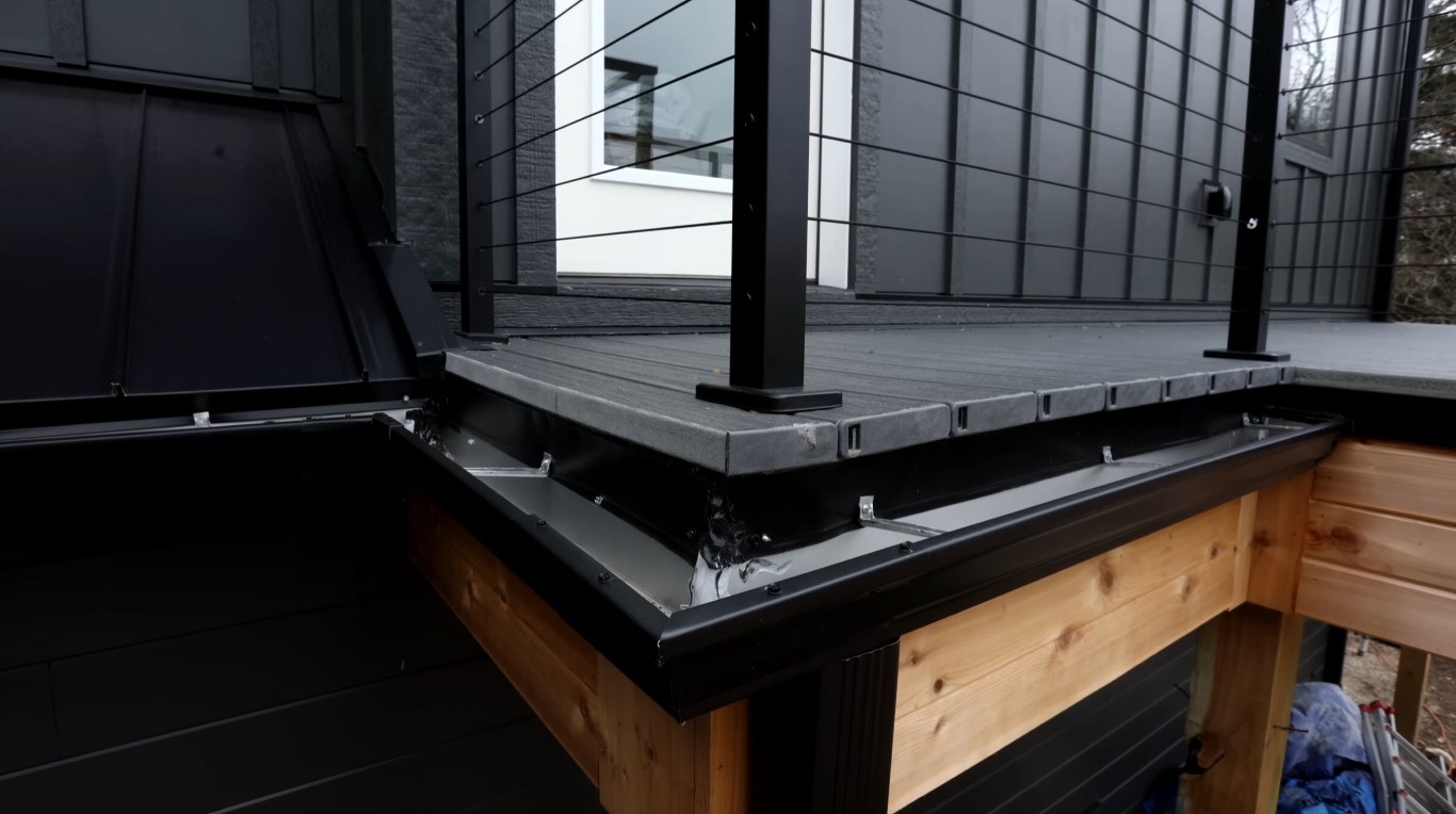 Professional deck framing and construction work in progress in Oxnard, CA